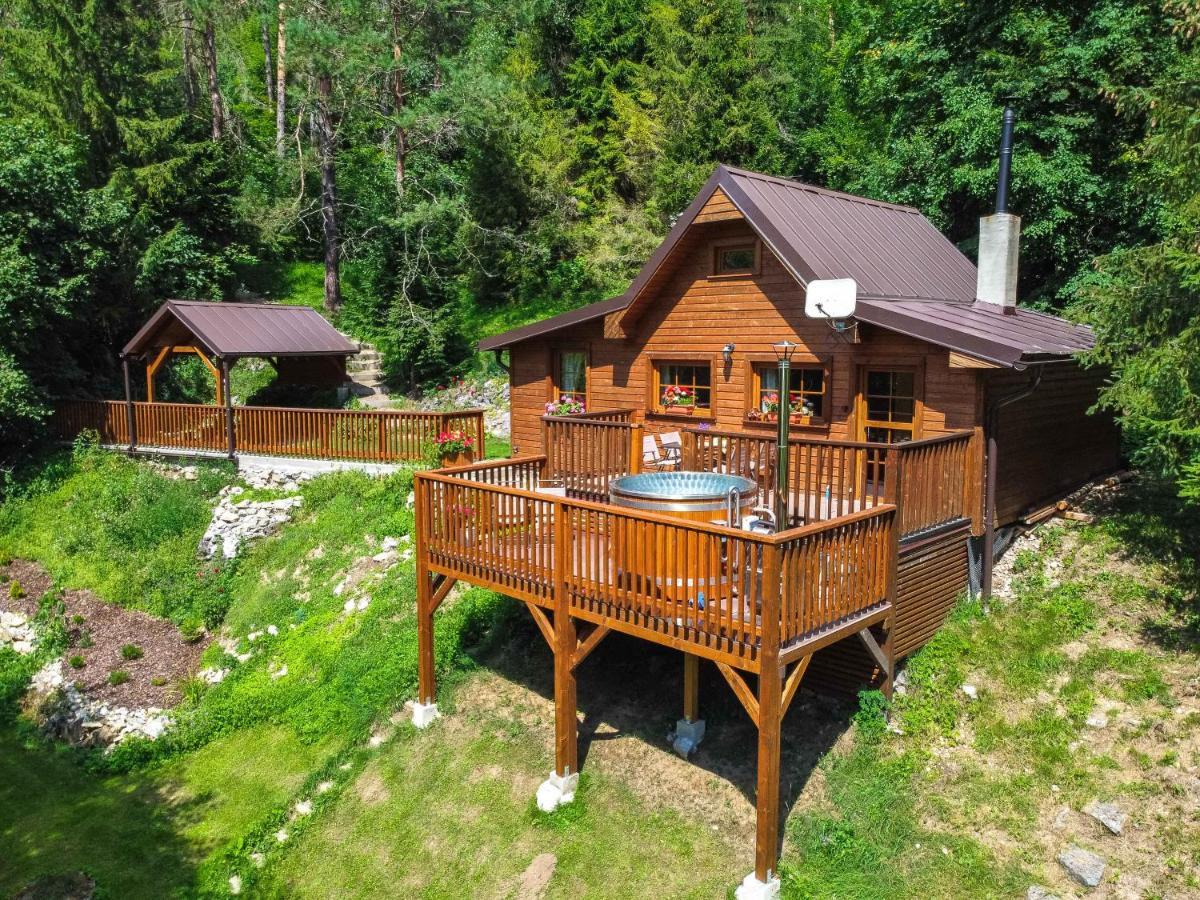 Sovia Wellness Chata S Jacuzzi Kadou A Saunou, Cingov Smižany Екстериор снимка